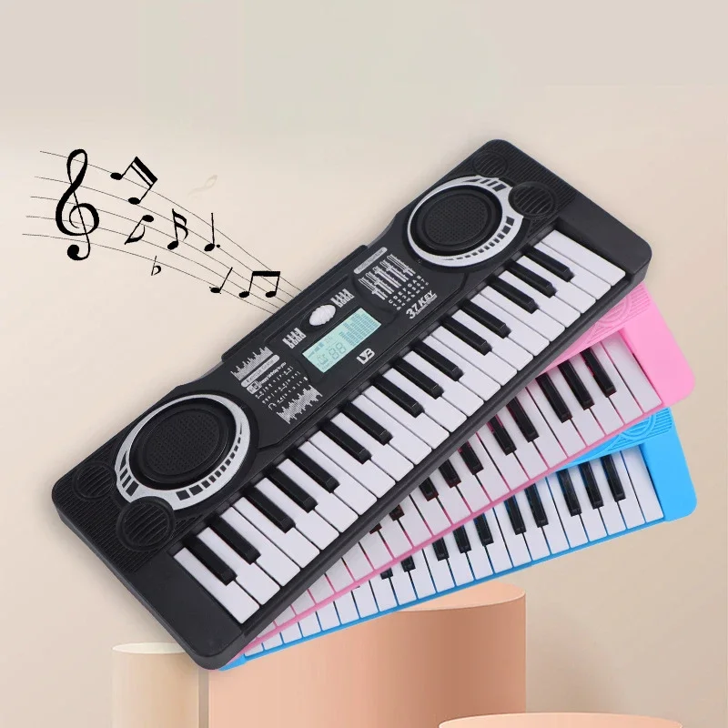 Portable 37 Keys Digital Keyboard LED Display Digital Electronic Piano Children Musical Instrument Kids Educational Toy 4