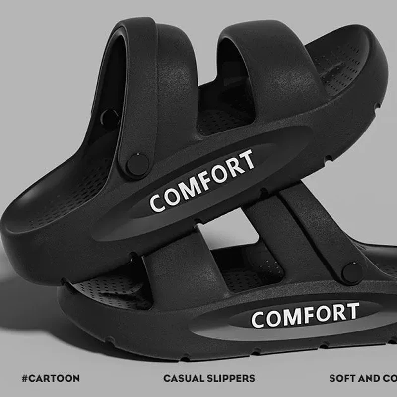 EVA Wear Resistant Thick Soled Non Slip Slippers