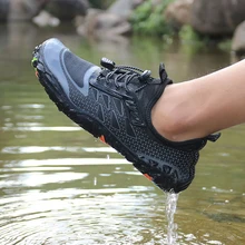 

Comfortable Beach Upstream Water Shoes Non Slip Quick-drying Barefoot River Aqua Shoes Breathable Seaside Surfing Wading Shoes