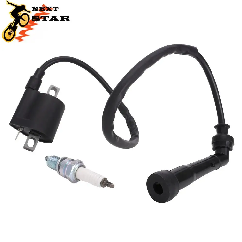 MotorcycleSparkPlugAndIgnitionCoilForYamahaGrizzly660YFM660