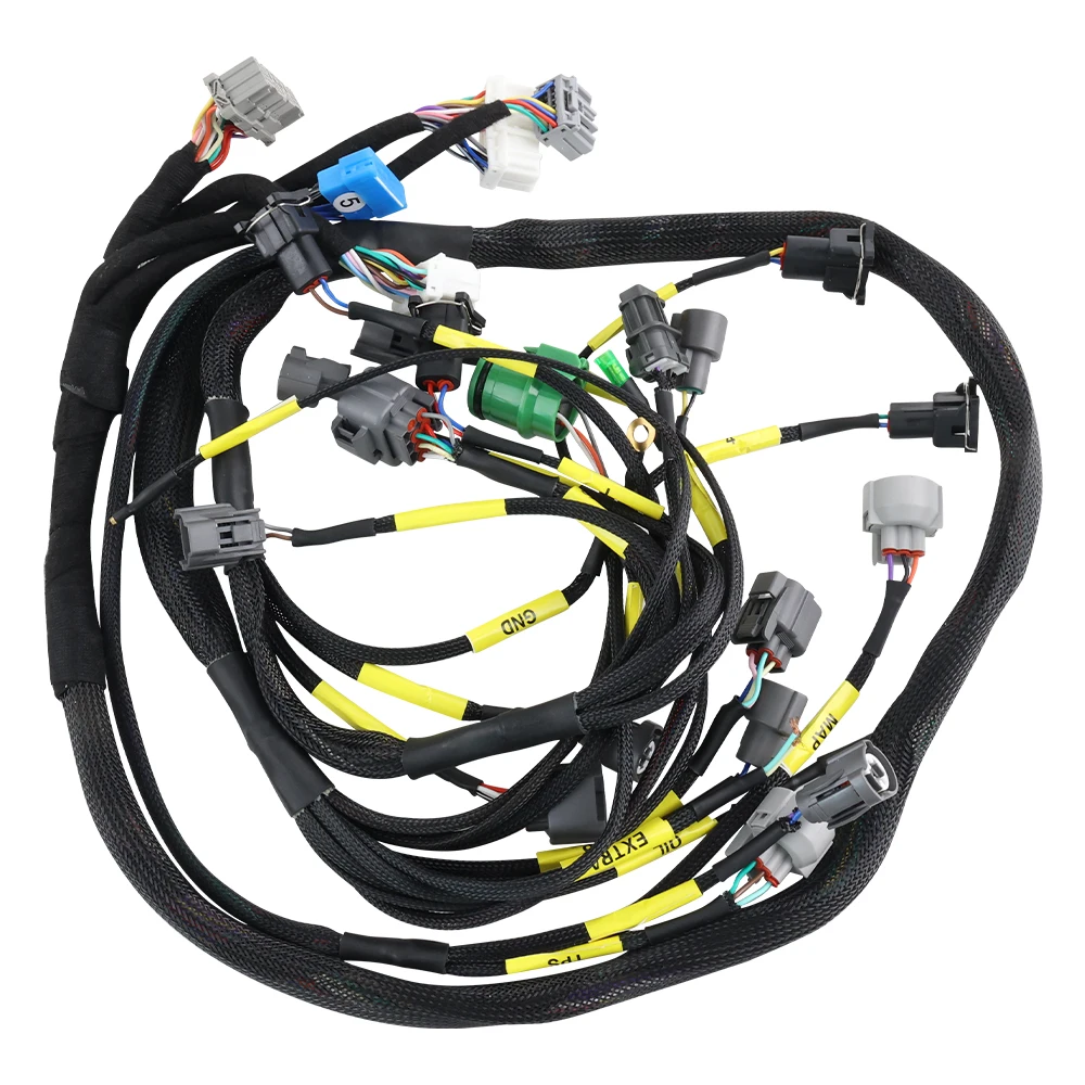 Racing Car Tucked Engine Stand Alone Harness Harness For Civic Integra B16 B18 D16 Budget D & B-series OBD1