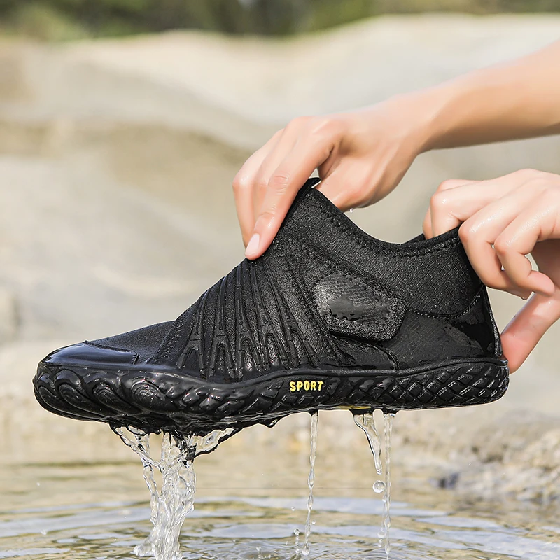 Men Barefoot Water Shoes Women Quick Dry Aqua Shoes Beach Footwear Anti-slip Hiking Breathable Sport Sneakers