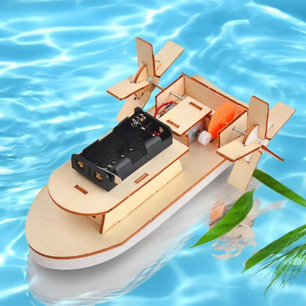 Diy modelo de navio de madeira pequeno fabricante material presente brinquedo ciência experimento conjunto montagem material embalagem brinquedo presente aniversário