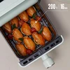 DAEWOO 220V Air Fryer Household 5L Non-stick Inner Multifunctional Smart Electric Fryer 1400W Oil-free Automatic Fryer 6