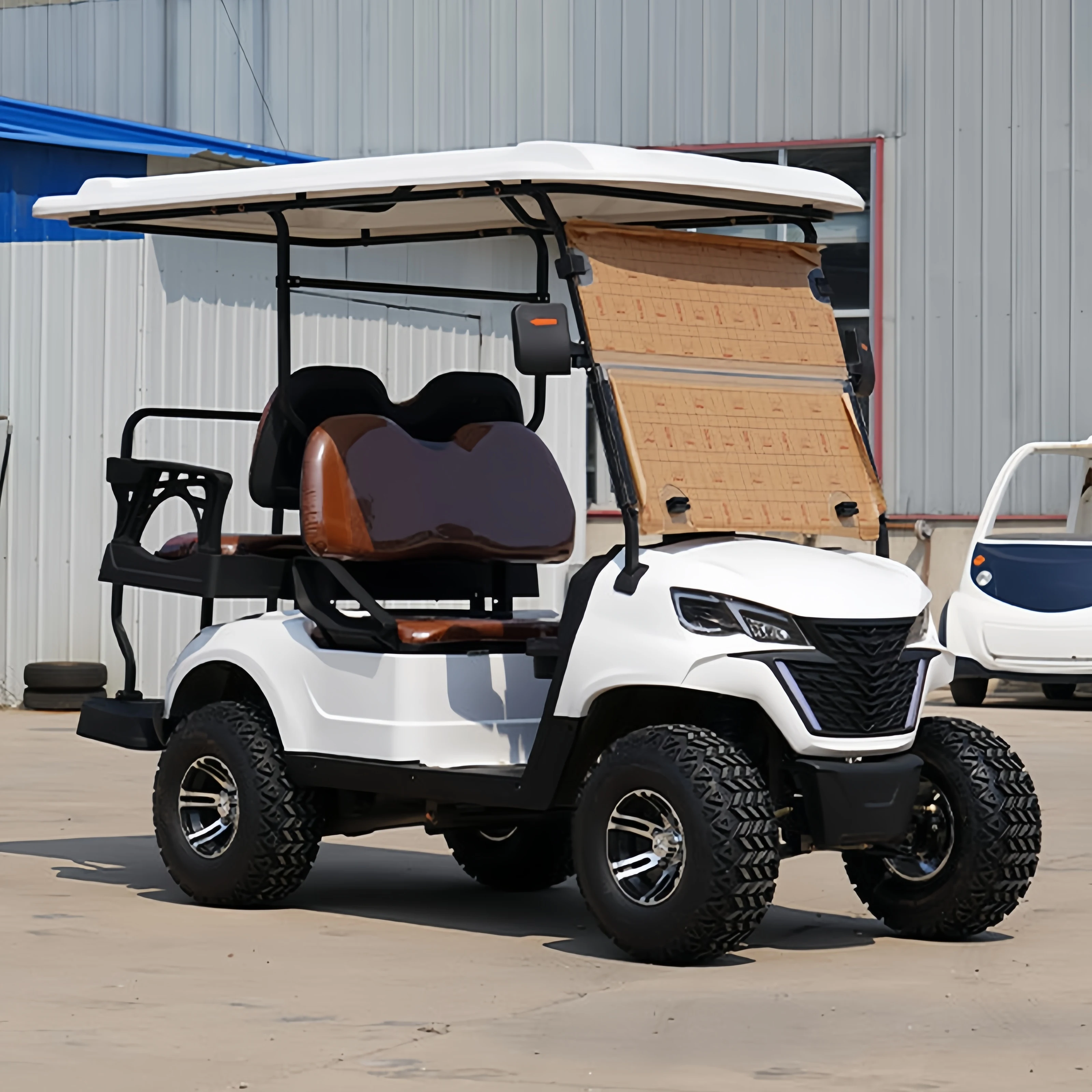 Electric Petrol Lifted Street Legal Import Club Cart 6 Passenger Golf Cart