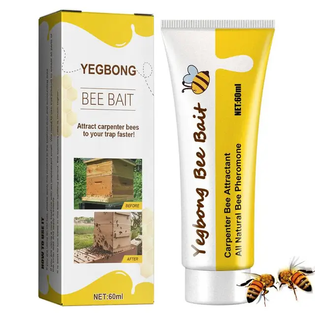 60 Ml Méh Vonzerő Minden Természetes Összetevők Méhek, Hogy Vonzó Méhek Állítsa Be A Csapda Csali Méhészkészleteket - Image 6