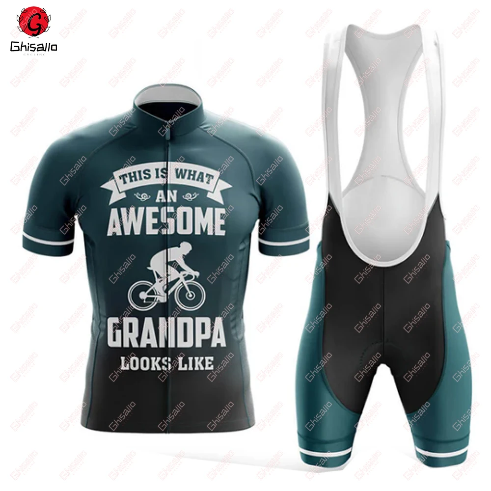 Cycling Jersey Set for Men Bicycle Suit, Bike Sleeve Bib Shorts Por Team Clothes Long Sleeve Lasting, 20D Gel Pad