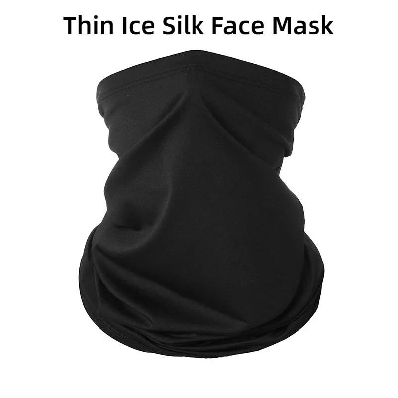 Winter Warm Ski Mask Men Bandana Fleece Neck Warmer Gaiter Windproof Scarf Camping Hiking Balaclava Fishing Cycling Face Mask