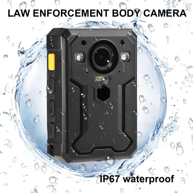 BC607 Body Worn Camera HD 1440P 4G WIFI GPS Live broadcast in real time, Intercom function,IP67 waterproof 5