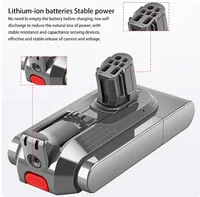 25.5V 9800mAh 12800mAh battery for For Dyson V12 Detect Slim Cordless Compatible Models SV20, SV30, SV35, SV46 Vacuum Cleaner 2
