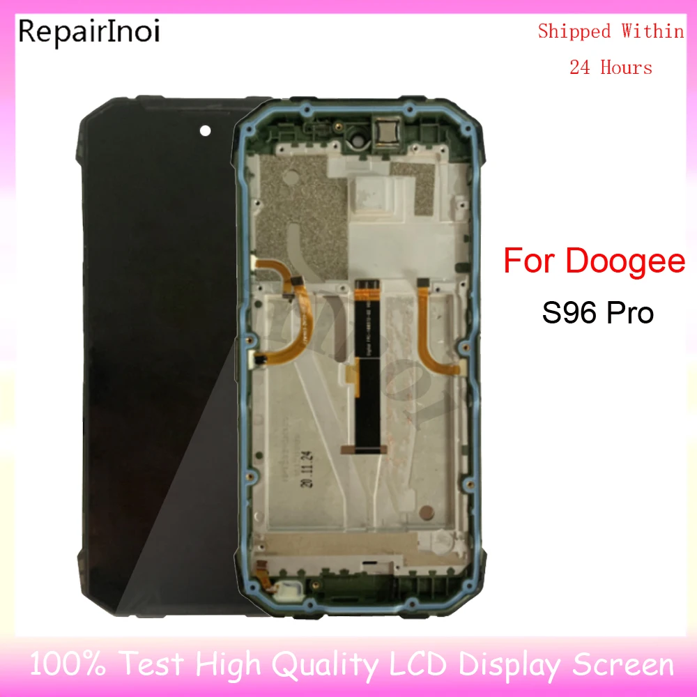 

Original Used LCD Display For Doogee S96 Pro LCD Display With Frame Touch Screen Digitizer Assembly Replacement