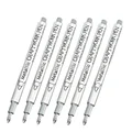 Hard silver 6pcs