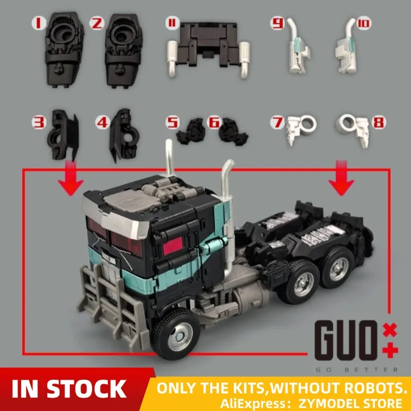 GO BETTER Upgrade Kit Filler Foot Exhaust Pipe For SS-EX NEMESIS PRIME 3D DIY Accessories