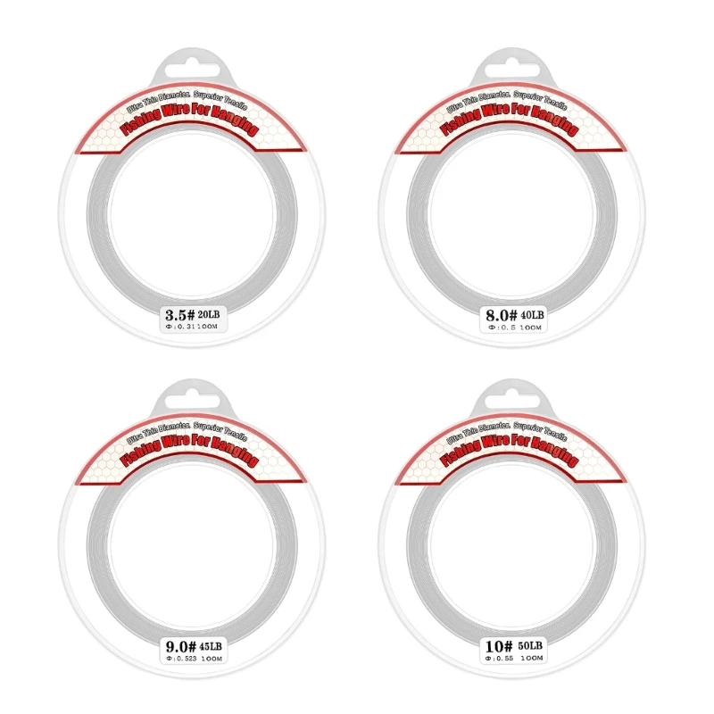 

Nylon Fishing Line Spools 100m Monofilament Fishing Line Monofilament Fishing Wire Strong Invisible Monofilament Wire