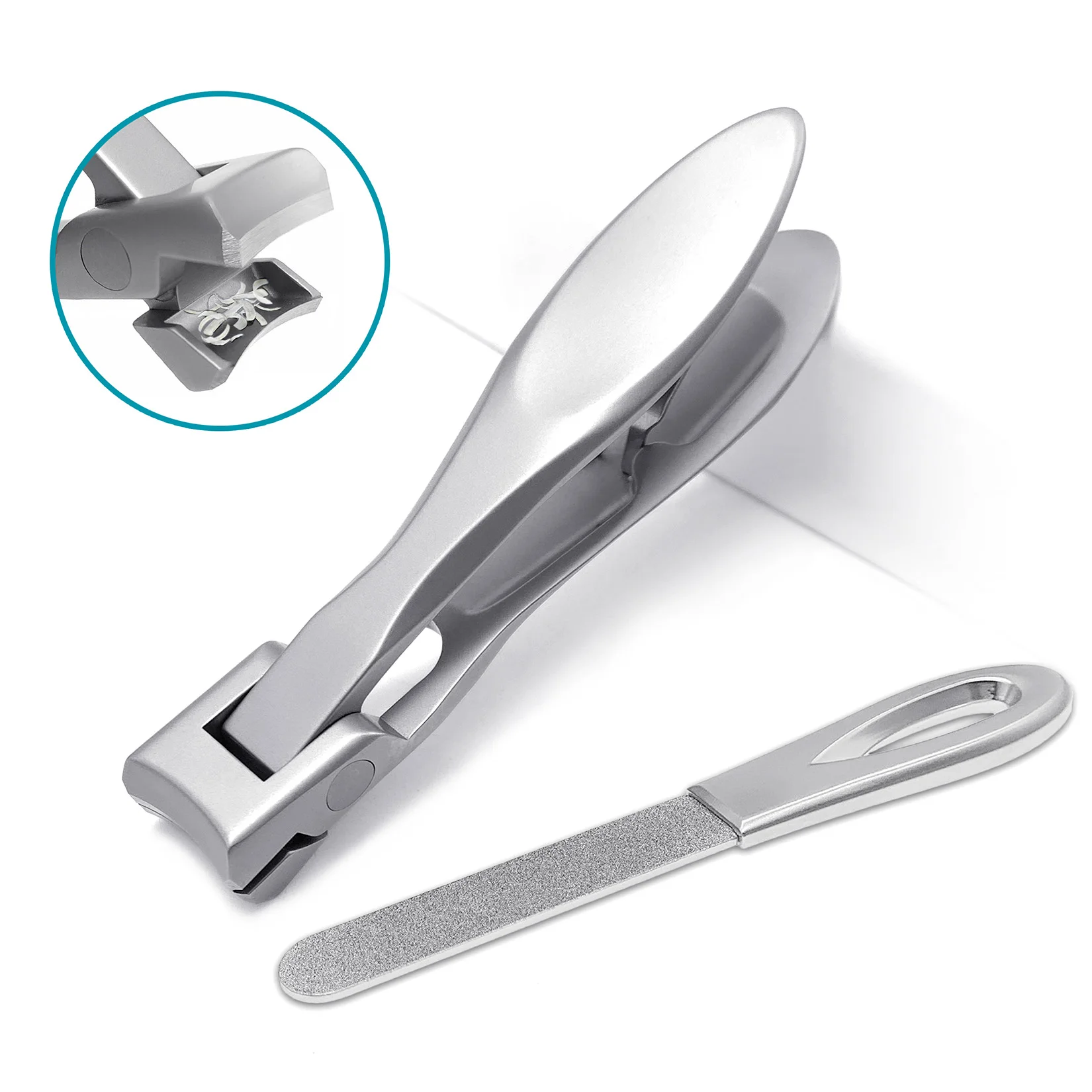 

SG NEKOO Nail Clipper for Hard/Thick Nails Wide Jaw Nail Cutter Toenail Clippers Manicure Pedicure Tools for Men Women Seniors
