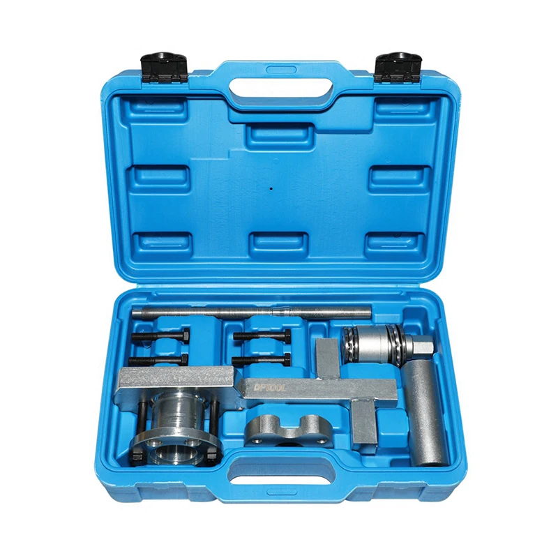 

Crankshaft Pulley Removal Install Tool Crankshaft Damper Remover Puller Compatible with Jaguar Land Rover 3.0 V6 5.0 V8