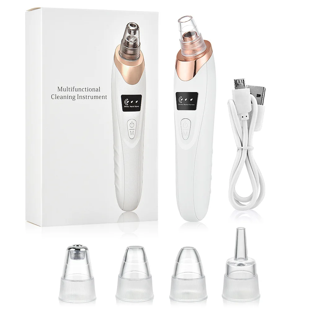 Foreign Trade Edition Blackhead Absorbing Artifact Blackhead Instrument Nose Pimple Acne Removal Mite Removal Face Re blackhead instrument