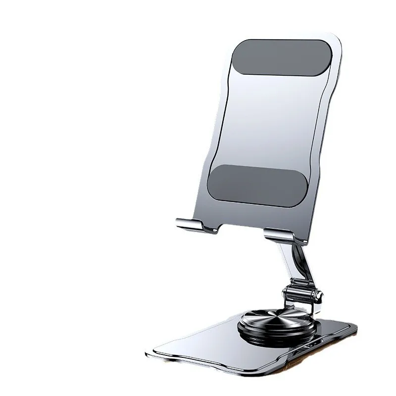 New High-quality Metal Mobile Phone Holder Universal Foldable Rotating Portable Lazy Desktop Tablet Phone Holder Compact Gift
