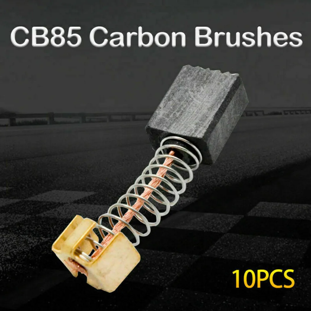 Durable New Carbon Brushes Parts High Quality Motor Replacement 10Pcs Access Accessories Angle Grinder Brand New