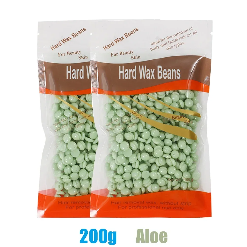 Hard Wax Beans Wax Heater Hair Removal Wax 500g/400g/200g Waxing Wax Beans for Wax Heater Machine No Strip Depilatory Hot Film