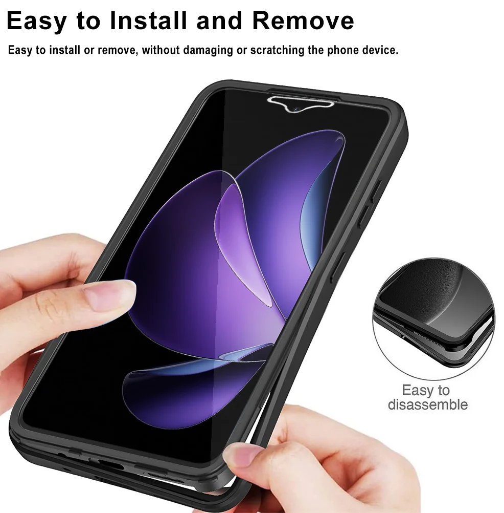 Full Body Shockproof Clear Protective Case