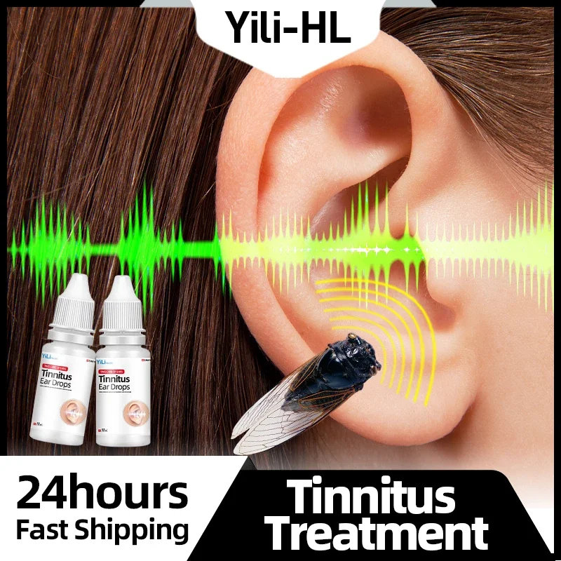 

Tinnitus Treatment Ear Pain Itching Relief Medicine Hearing Loss Deafness Earache Tinnitus Therapy Herbal Ear Drops