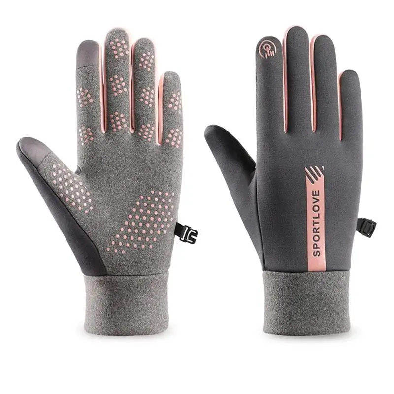 Women Cycling Running Gloves Waterproof Warm 5 Items cycling gloves,waterproof gloves,running gloves,warm gloves,sports gloves