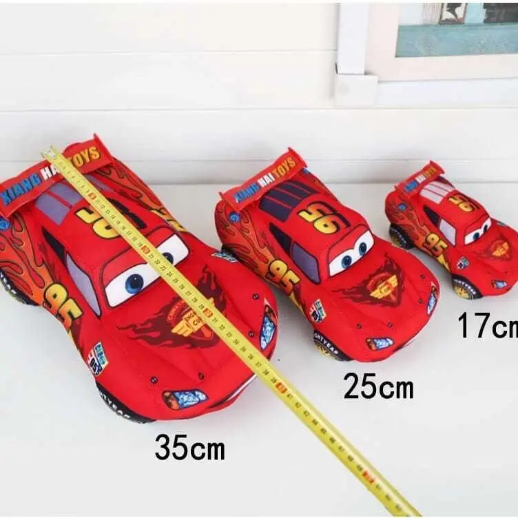 Disney cartoon Pixar Cars Kids Toys  McQueen Plush Toys Cute Cartoon  Cars Plush Toys Best Gifts