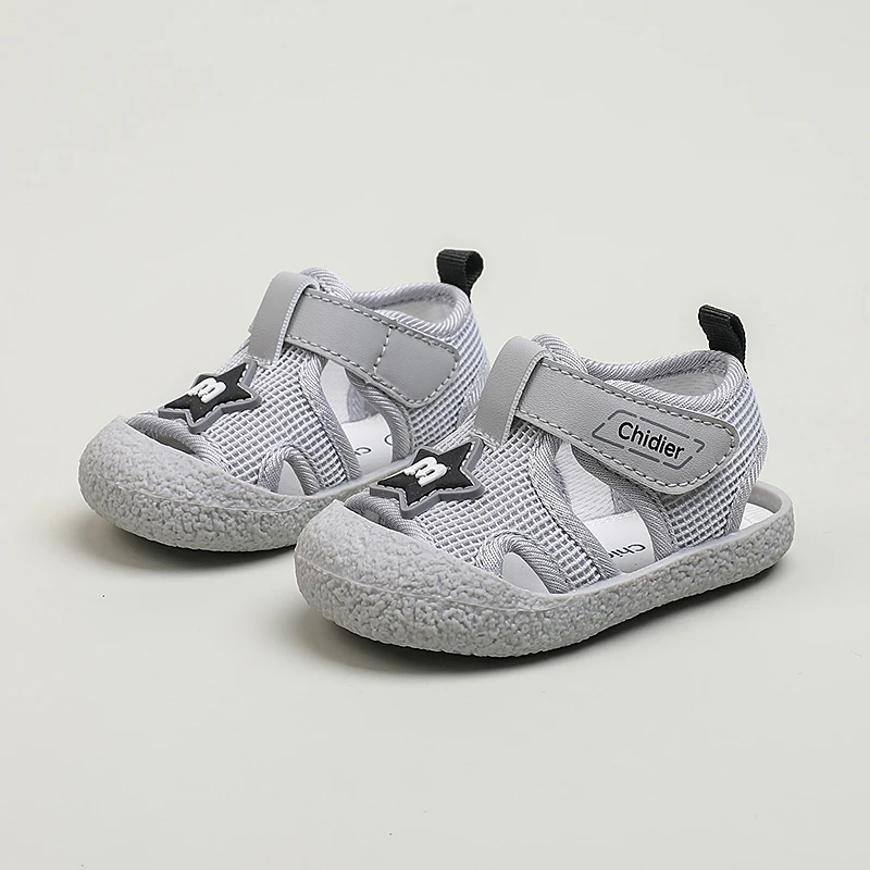 Baby Boys Girls Summer Sandals Non-slip Soft Sole Toddler Sandals Breathable Sweat