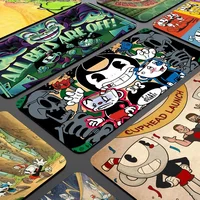Cuphead High Quality Customized Laptop Gaming Mouse Pad Size For Gameing World Of Tanks CS GO Zelda 1