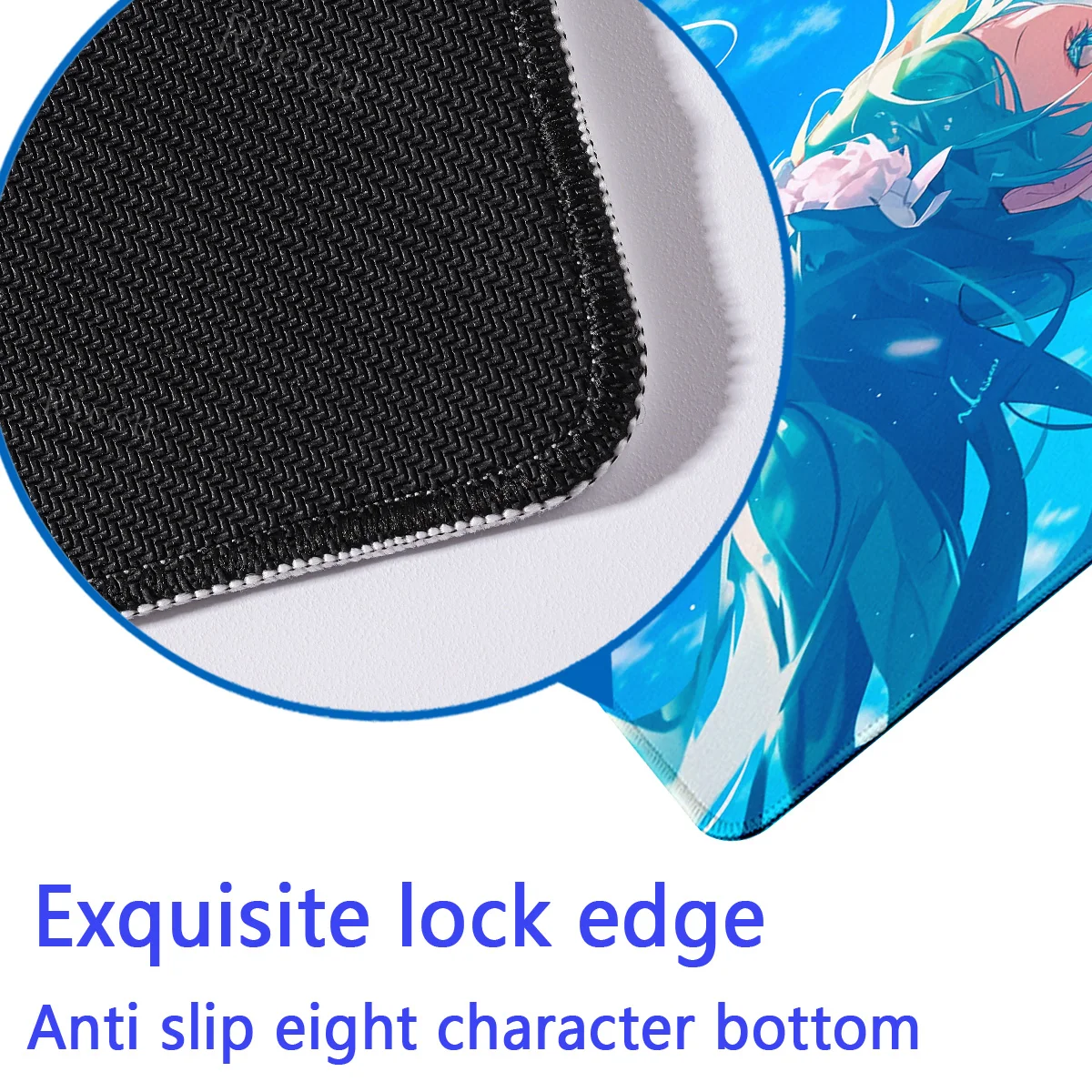 Extra-Large Non-Slip Mouse Pad - Project Sekai Colorful Stage Nightcord Design