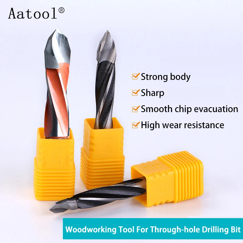 

Woodworking Tool For Through-Hole Drilling Bit CNC Manufacturing