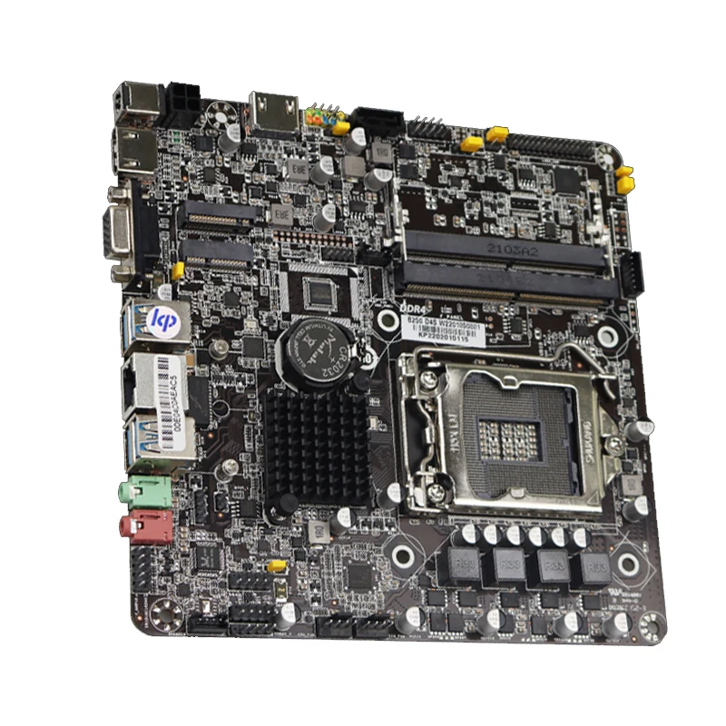 Zillion B250 미니 ITX 마더보드 LGA 1151 듀얼 채널 DDR4 지지대 코어 i3 i5 i7 펜티엄 셀러론 6 7 8 9 세대 CPU, 신제품