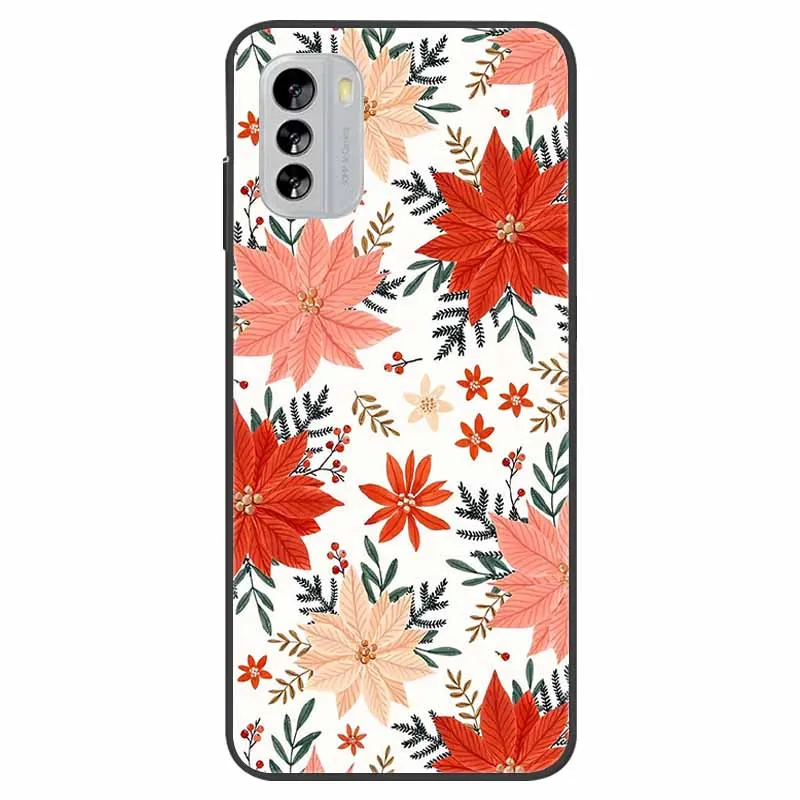 LCEHTOGYE Cover Per Nokia G60 5G – Custodia Morbida In TPU Nero, Ultra Sottile, Flessibile, Antiscivolo, Protezione Antiurto, Con Tagli Precisi, KE29 - 2