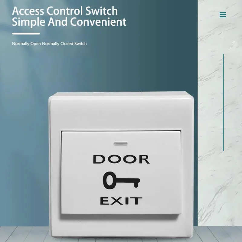 Exit Button door access button Bottom Box Door Access Switch Electric Lock
