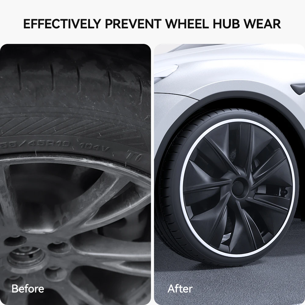 For Tesla Model 3 Y 2021-2025 Highland Juniper 19/20 Inches Wheel Protection Hub