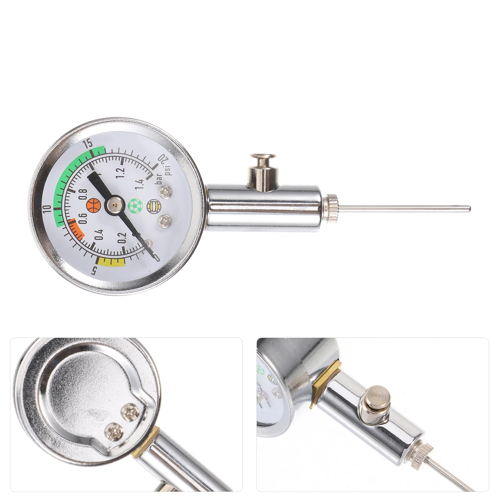 

Pressure Measurer BasketFootball Sports Pressure Gauage Sports Measurer