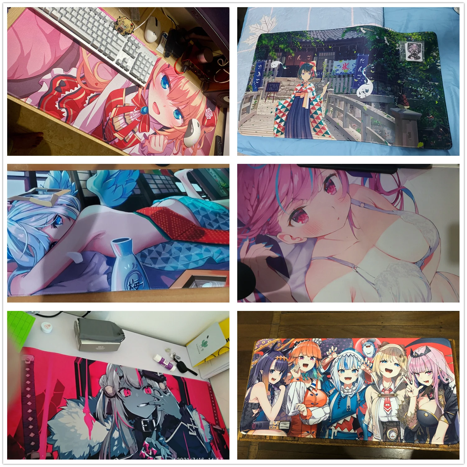 Anime Short Hair Girl Standard Board Playmat Dream Scene Dustproof GameMat  Board Game Natural Rubber Big Mouse Mat+Portable Bag - AliExpress