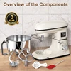 Electric Kitchen Food Mixers Machines Bakery Food Dough Mixers home appliance kitchen accessories stand mixers 5