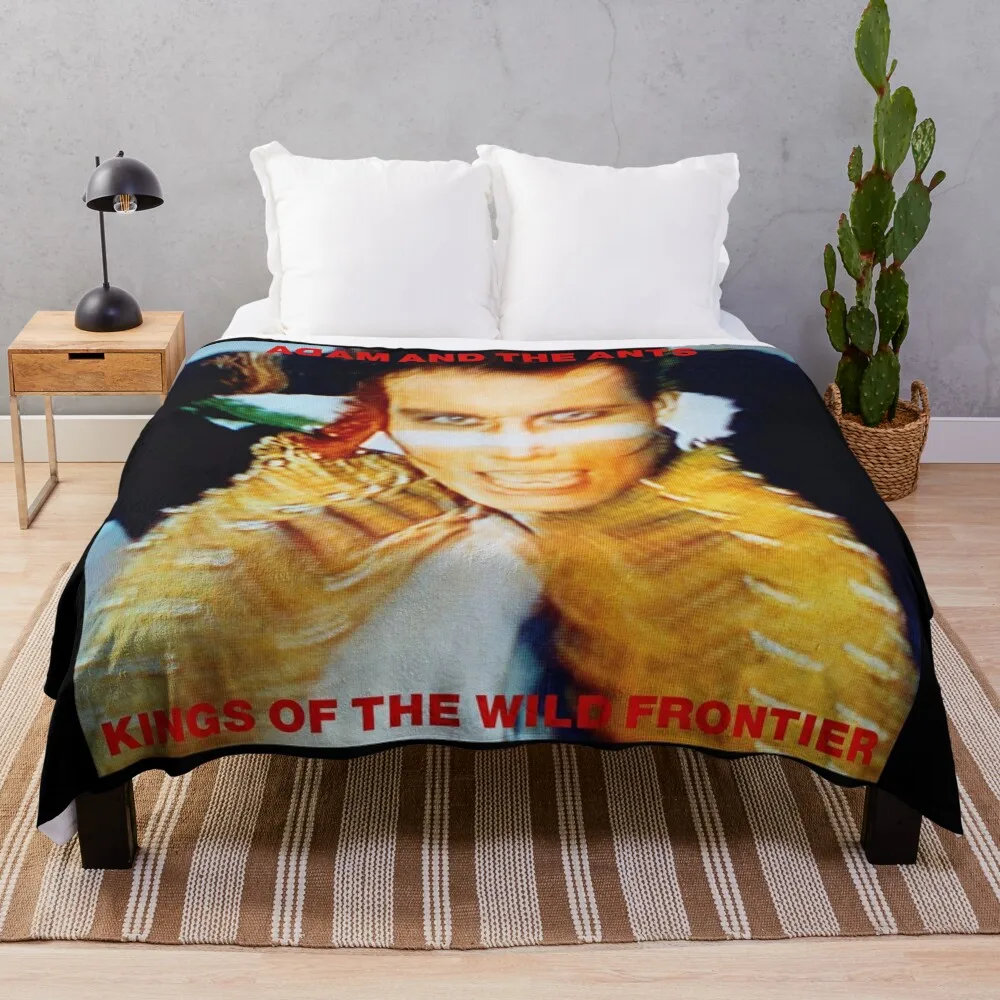 

Kings of the Wild Frontier Throw Blanket Soft valentine gift ideas Luxury St Blankets