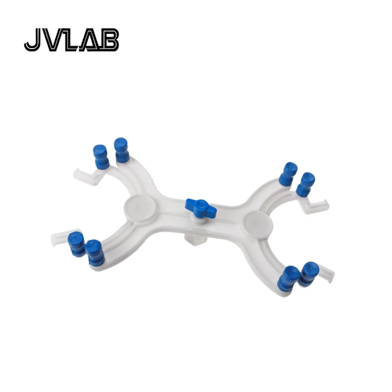 Laboratory Double-Buret Clamp Plastic Burette Clip Holder Beaker Clip