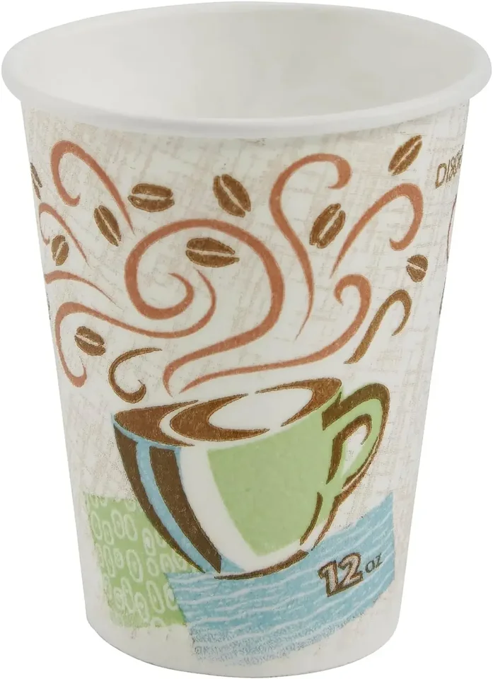 Dixie PerfecTouch Insulated 12oz Paper Coffee Cups