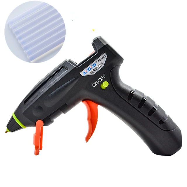 Deli Wireless Hot Melt Glue Gun Rechargeable Lithium Battery Mini Repair  Tool with 200mm Glue Stick Home Hand DIY Hot Melt Glue - AliExpress