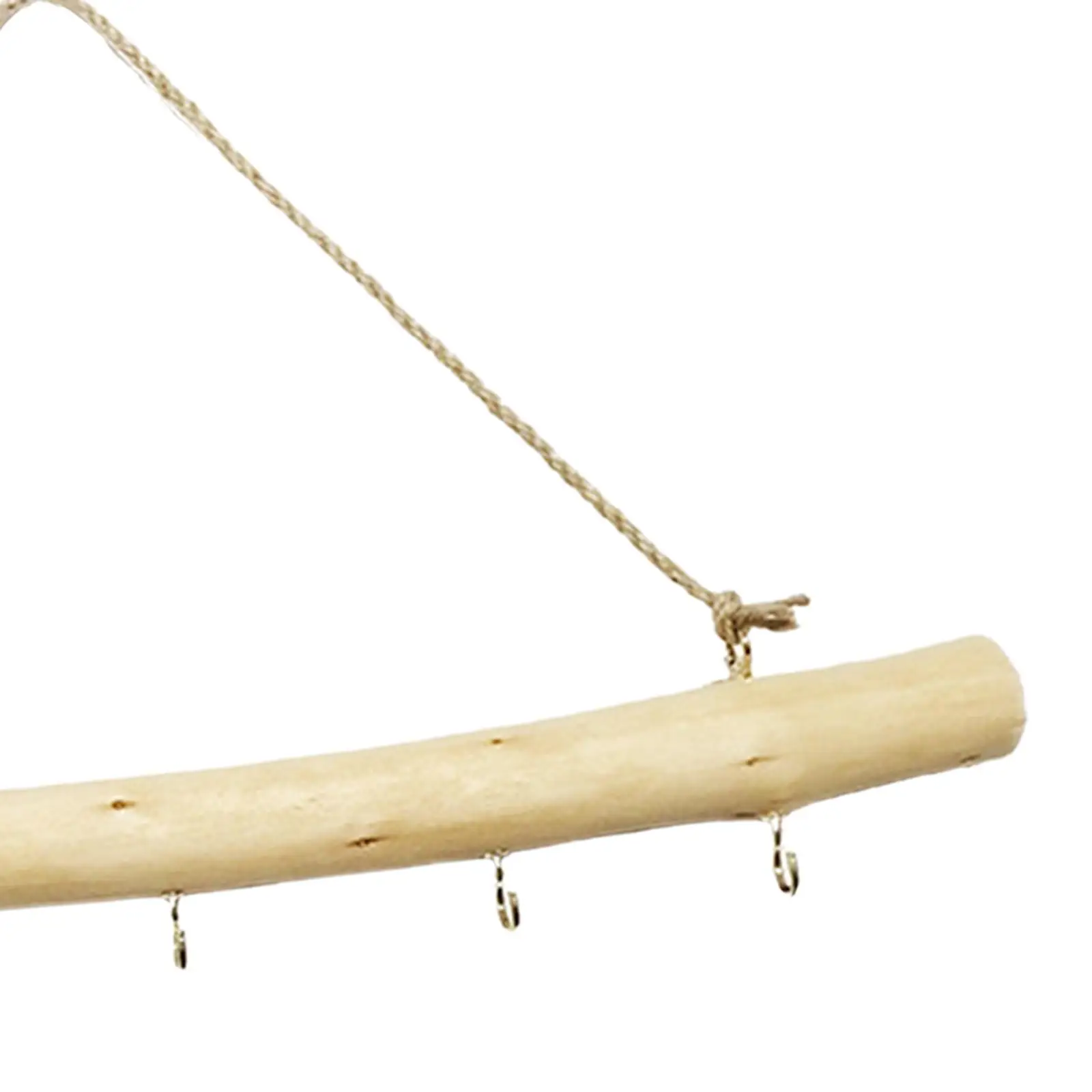 39cm Driftwood Branch Hooks, Branch Hangers, Decorative Floating Wall Shelves, 5