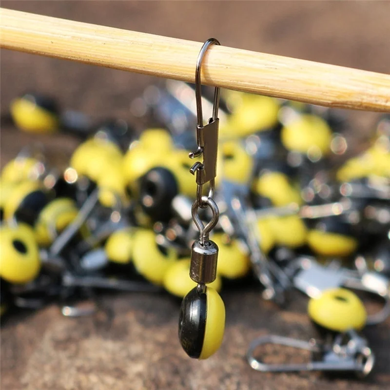 30 teile/satz Angeln Float Bobber Stoppt Raum Bohnen Anschlüsse Meer Salzwasser Angeln Werkzeuge Ausrüstung Kunststoff Metall NEUE SET – Detail 3
