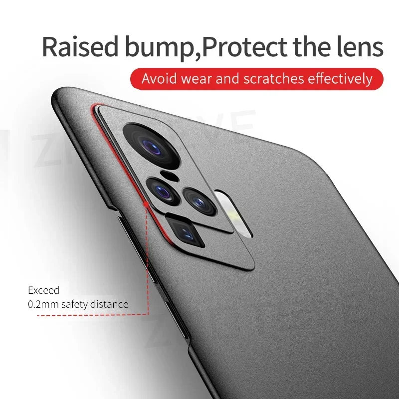 Sleek Frosted Hard PC Phone Case - Slim and Durable Protective Cover