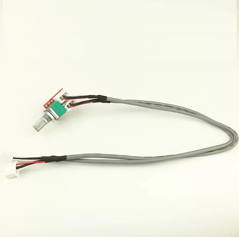 Volume potentiometer duplex 50K adapter board with 300mm shielded wire DIY audio power amplifier board module