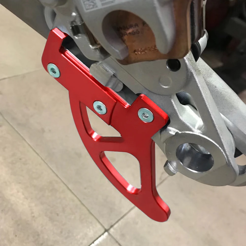 NICECNC Für 2023 2022 GasGas EC 300 EC 250 EC 300F 250F Husqvarna TE300 300i FE 450 350 Motorrad Hinten Bremsscheibe Schutz Abdeckung – Detail 2