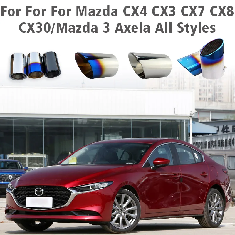 1/2Pcs η ƿ   ÷ Tailpipe ÷   CX4 CX3 CX7 CX8 CX30  3 Axela ĸ  񱸸