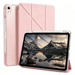 Universal Smart Cover with Versatile Tablet Case Functionality - iPad Air 11 M2 M3 M4 (Y - Pink)